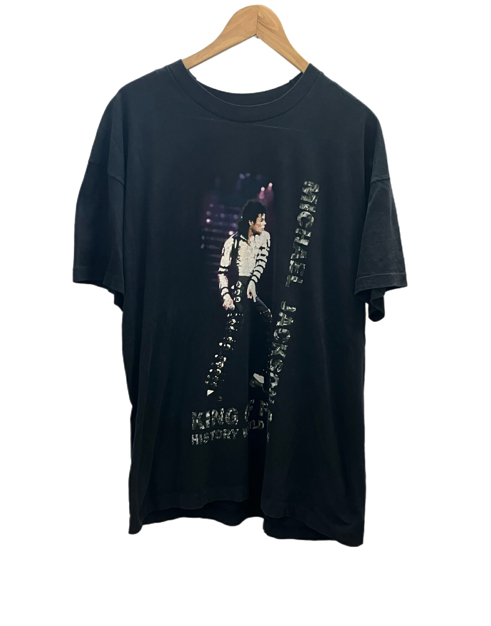 88年 マイケルジャクソン tour ジャパンツアー tシャツシングルステッチ 極美品 80's Michael Jackson 88年 ジャパン ツアーtの通販 by