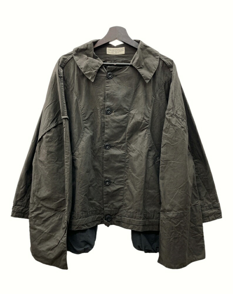 【中古】 ティスカーエスパダス TISCAR ESPADAS THE BOMBER JACKET ザ ボン赤ちょうちん 上衣 アウター 広々とした影ぼうし 黒 S/M 上衣 無地 黒いこと 104MT-835