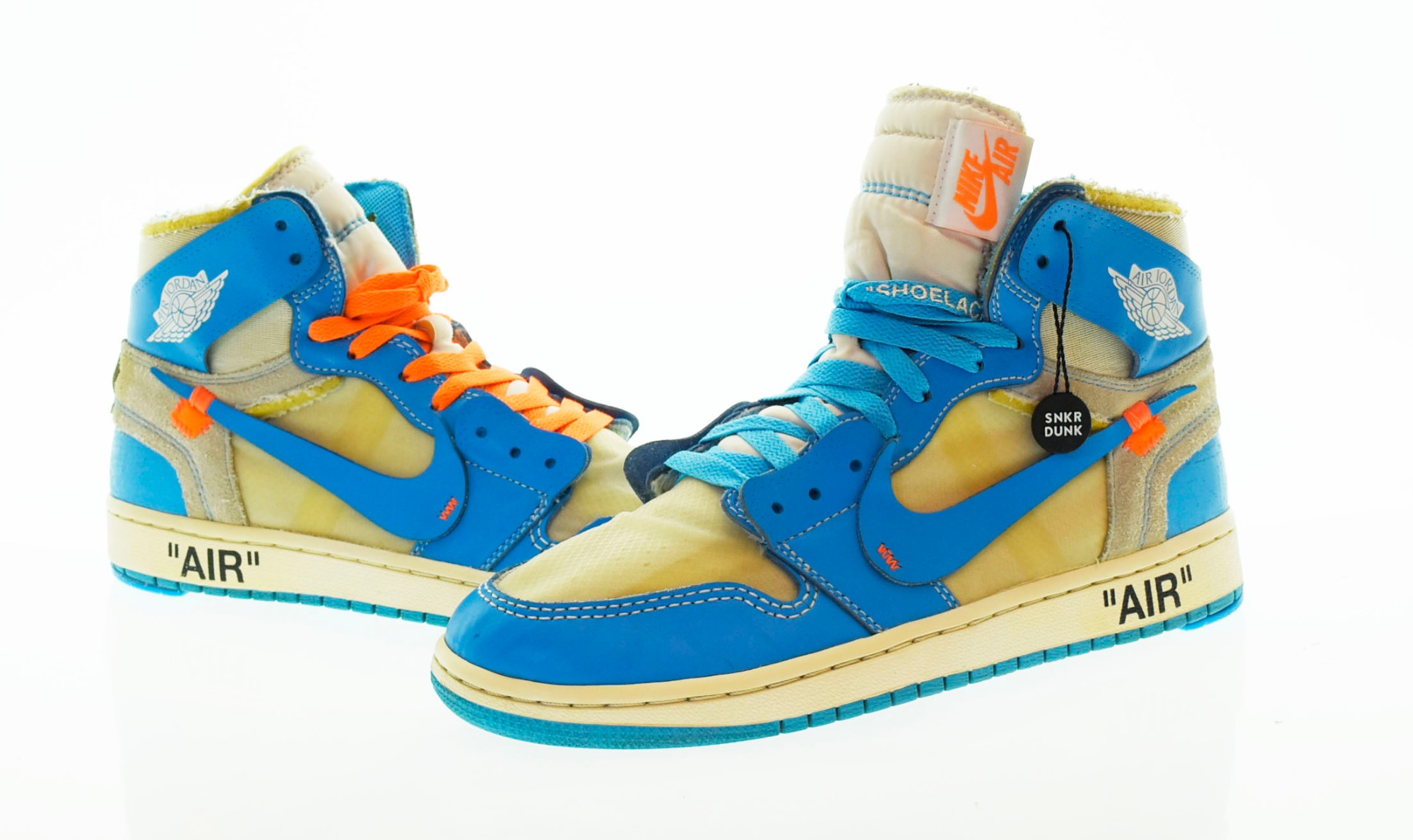 楽天市場】【中古】ナイキ NIKE AIR JORDAN 1 × OFF-WHITE NRG UNC