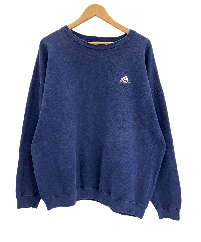 【6XO】特大サイズ アディダス スウェット ビッグトレフォイル刺繍 ネイビー 楽天市場】90s USA製 adidas ビッグ トレフォイル 刺繍