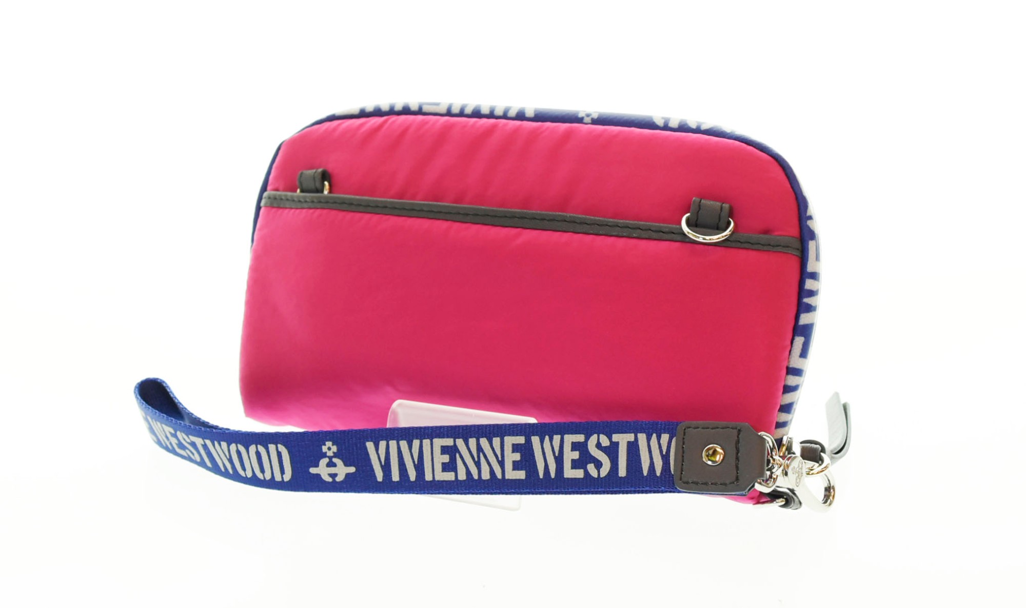 ヴィヴィアンウエストウッド　Vivienne スマホ収納可能ショルダー付長財布 国内即発☆VivienneWestwood】EXECUTIVE ショルダー付長財布
