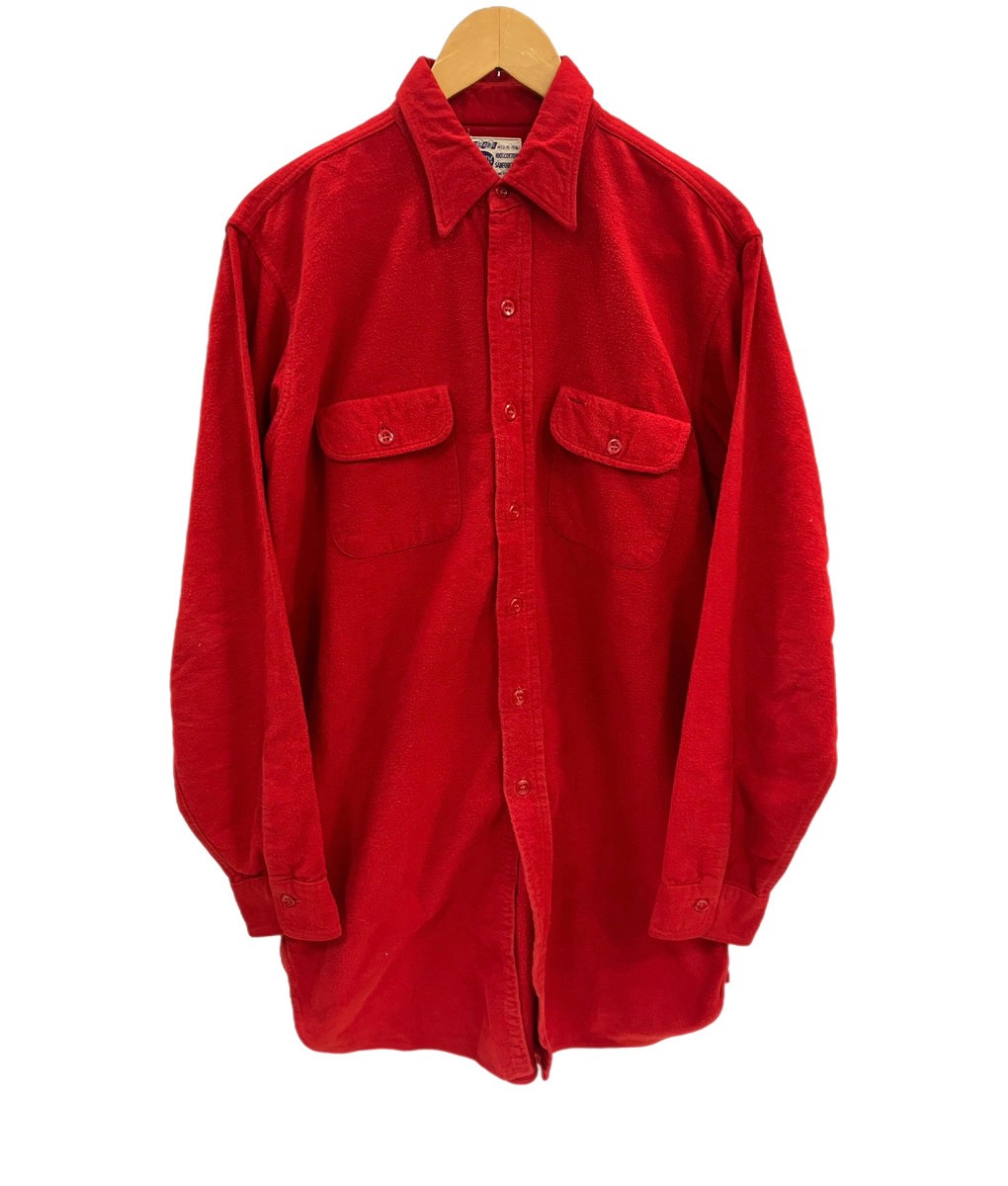 楽天市場】古着 Pilgrim ピルグリム 40s 50s 千鳥格子 長袖 プリント