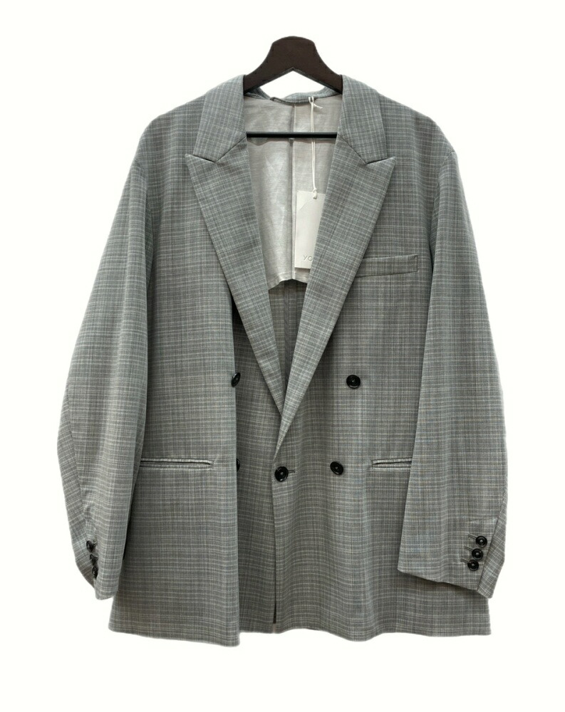ジャケット・アウター yoke Wool Karsey Double Breasted Wool Washer Twill Double Breasted Jacket | YOKE Official Website