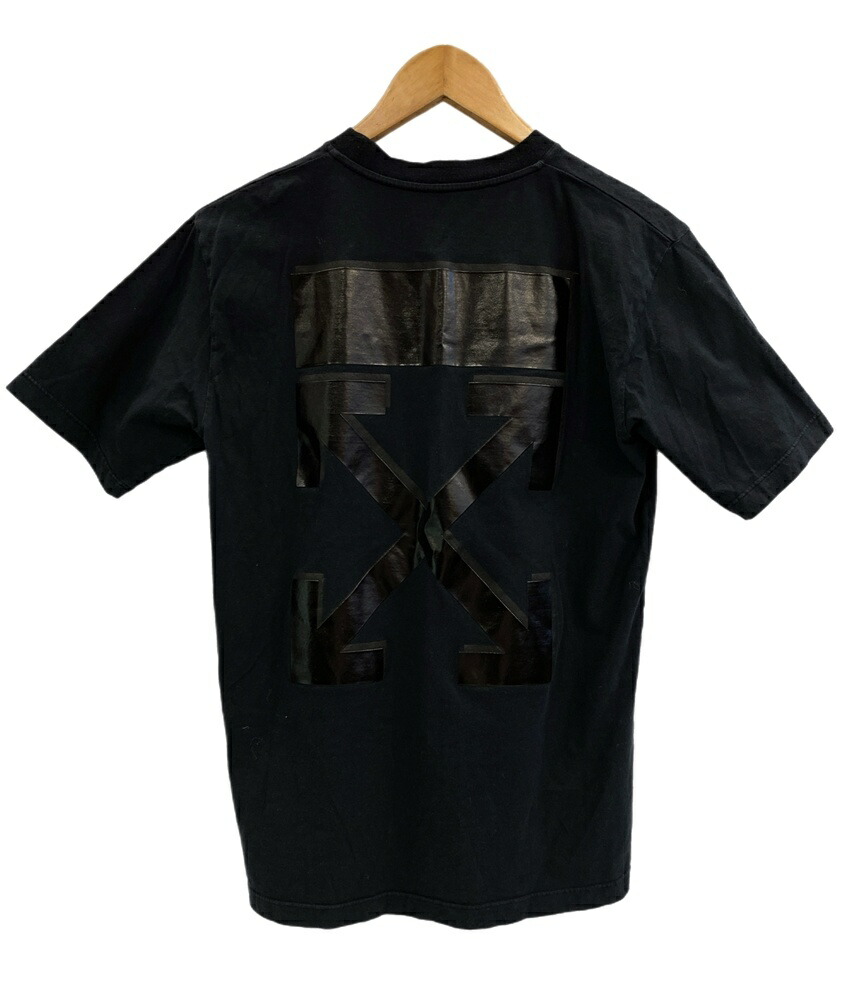 OFF-WHITE / Tシャツ/S/コットン/BLK/omaa032s18185089 楽天市場】OFF-WHITE オフホワイト 18SS プリントTシャツ