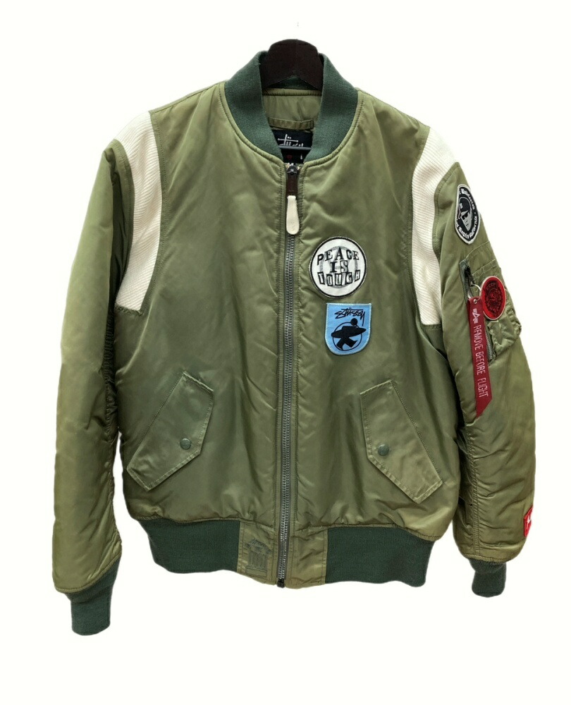 ジャケット・アウター old stussy short ma-1 flight jacket s-l400.jpg