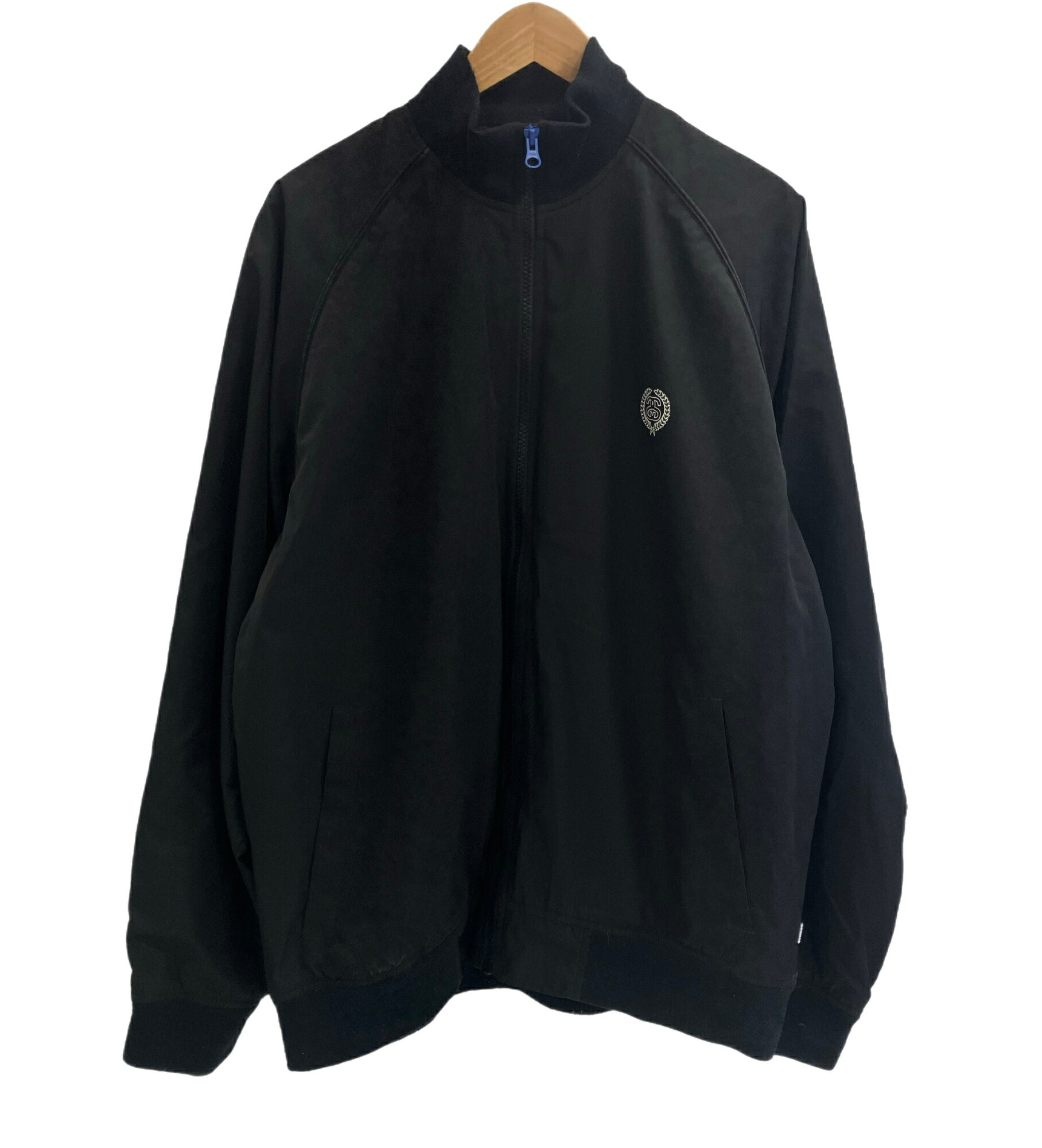 Stussy ジャケット ネイビー Stussy ネイビー ナイロンジャケット - メルカリ