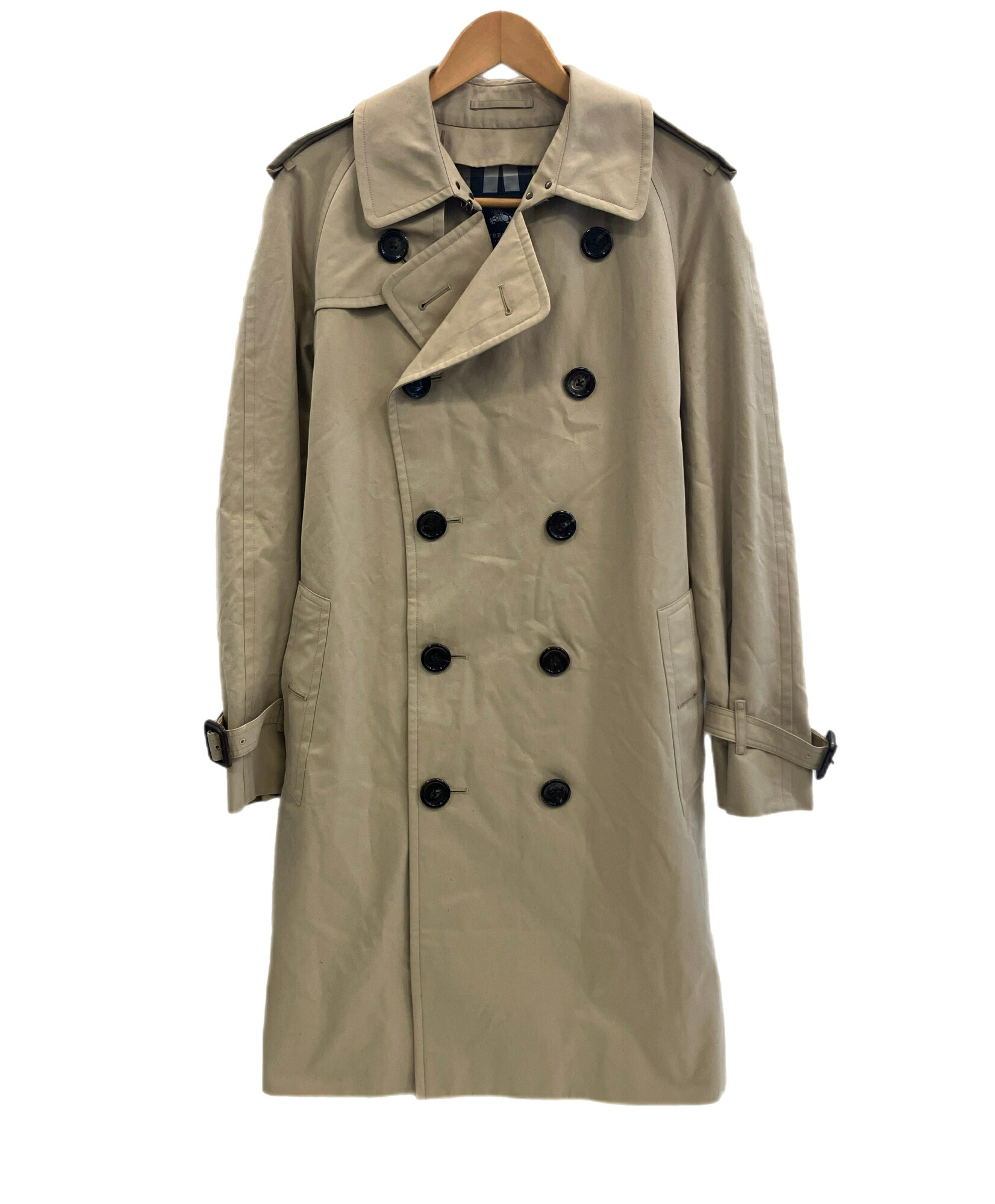 BURBERRY　コート Mid-length Wool Car Coat in Flax/sand - Men | Burberry® Official