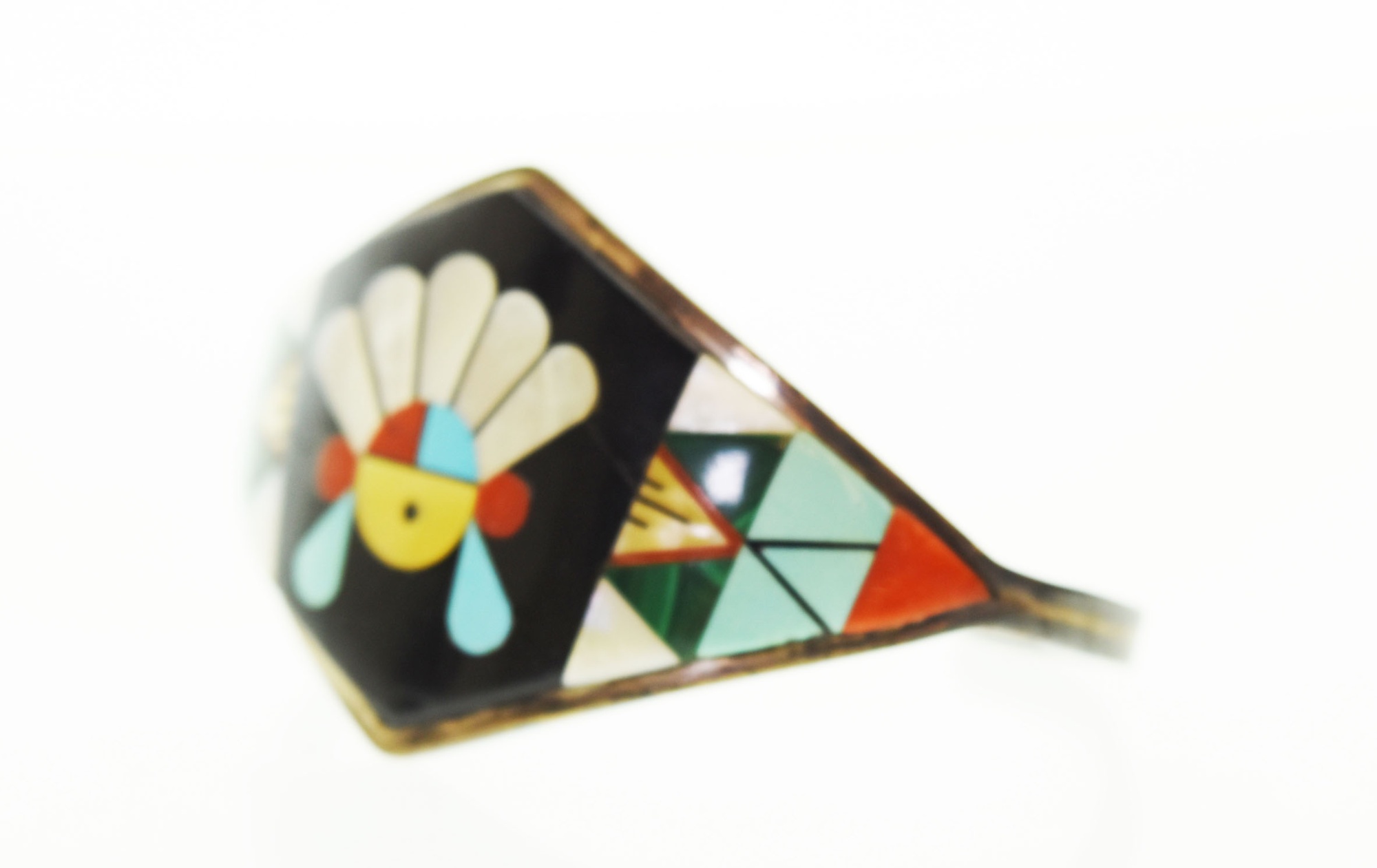 楽天市場】TJ ズニ族 バングル モザイクインレイ Zuni インディアン