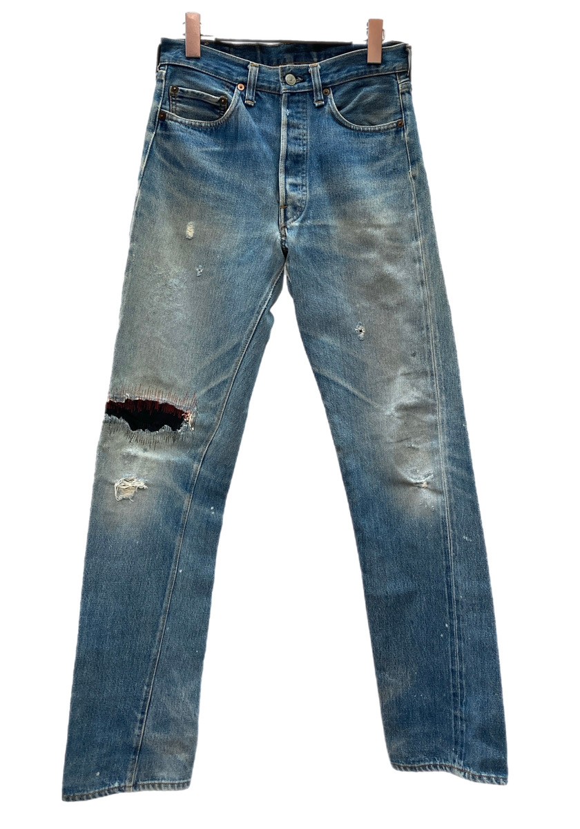 リーバイス　LEVI'S 66後期　70年代　ヴィンテージジーンズ 70's Levi's 505 66後期 ストレートデニムパンツ W28 L32