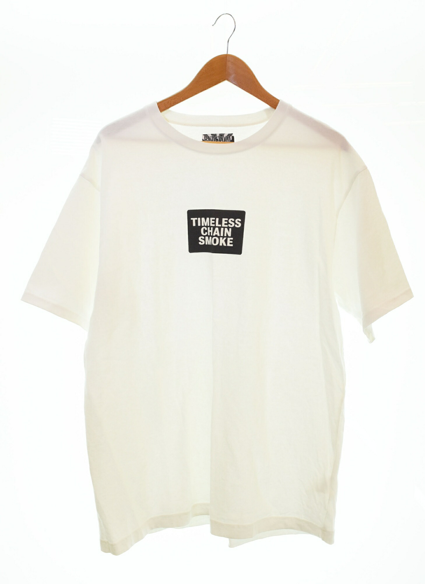 舐達磨　timeless chain smoke 白　budspool シャツ BUDSPOOL(バッズプール) 舐達麻 timeless chain smoke TCS S S