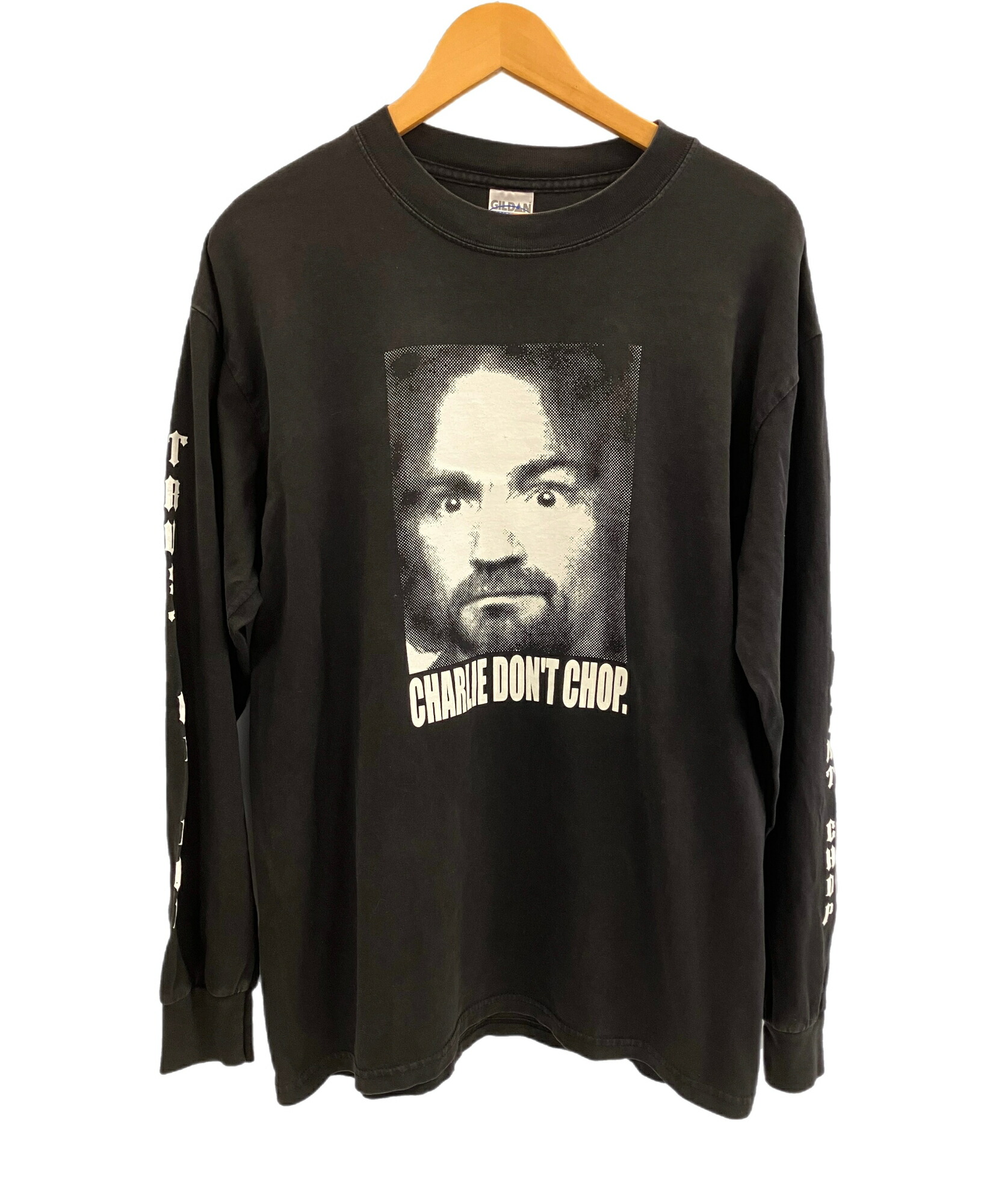 US三軒茶屋 チャールズ・マンソン 長袖カットソー L 楽天市場】古着 90年代 BALZOUT CHARLES MANSON チャールズ