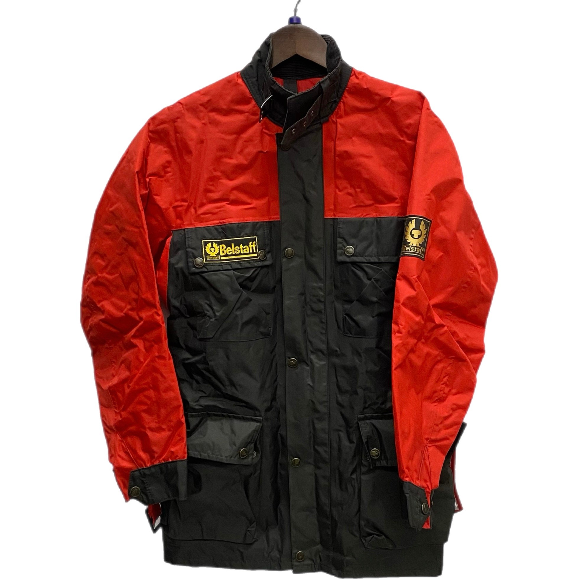 楽天市場】BELSTAFF VINTAGE DERWENT NYLON WARTERPROOF BIKER JACKET