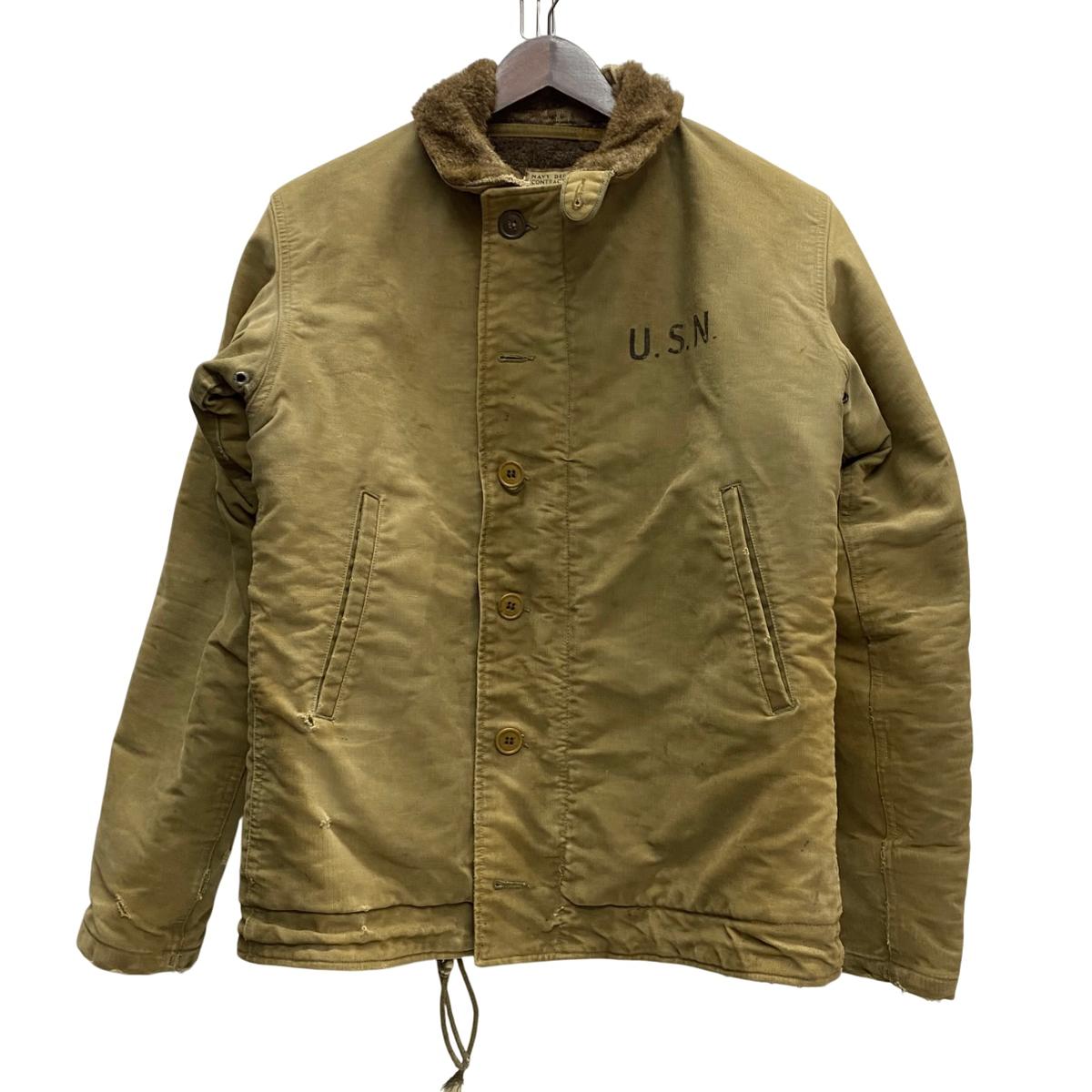 US NAVY実物　N4 デッキジャケット 40's U.S.NAVY N-4 デッキジャケット 実寸(38位) | すべての商品