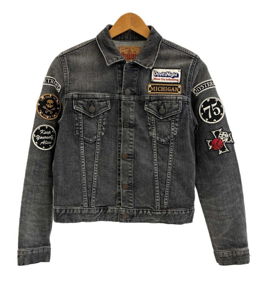 ヒステリックグラマー　切りっぱなしスタッズジージャン 楽天市場】HYSTERIC GLAMOUR ヒステリックグラマー ジャケット