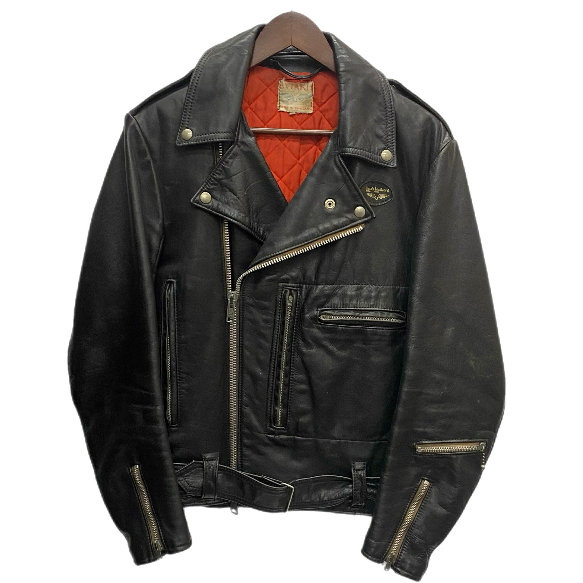 極美品！M相当★ルイスレザー ツイントラック ブロンクス ライダースジャケット！ 9024i160137-1.jpg