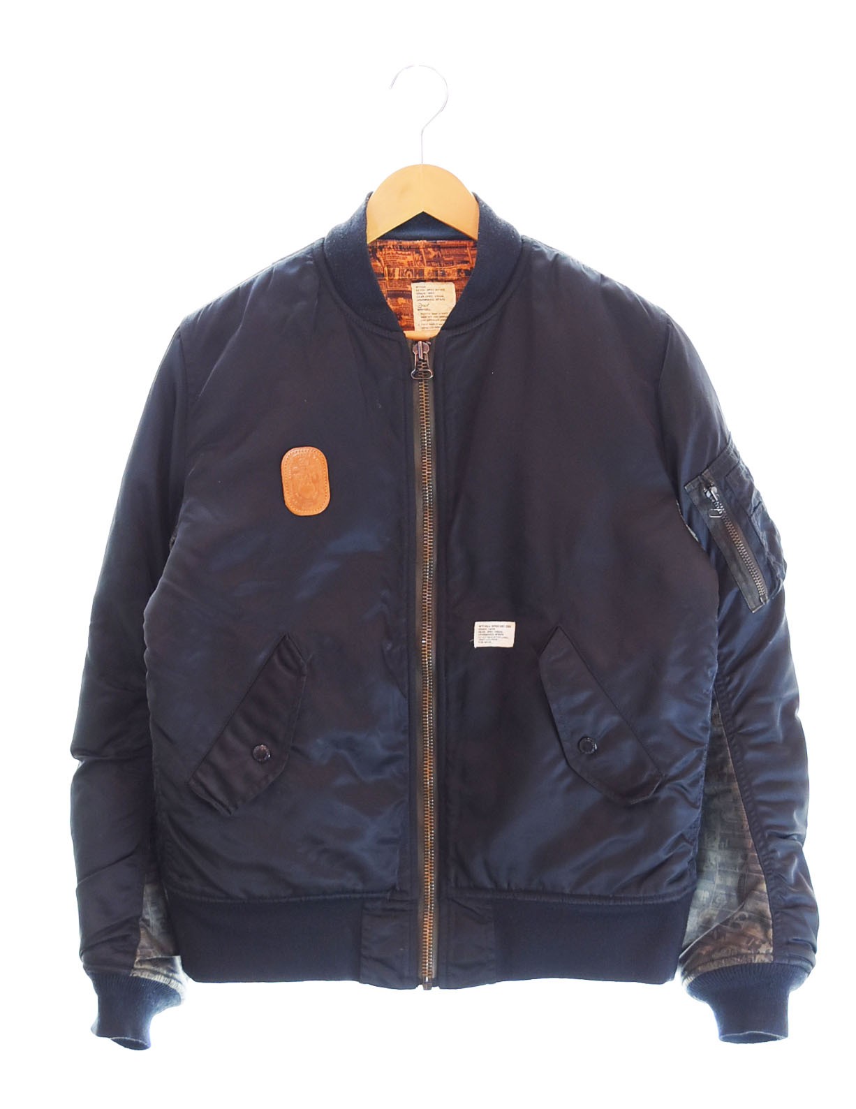Wtaps N-3B ダブルタップス 16AW 162GWDT-JKM05黒L WTAPS 16A/W N-3B / JACKET. NYLON. TWILL [ 162GWDT-JKM05