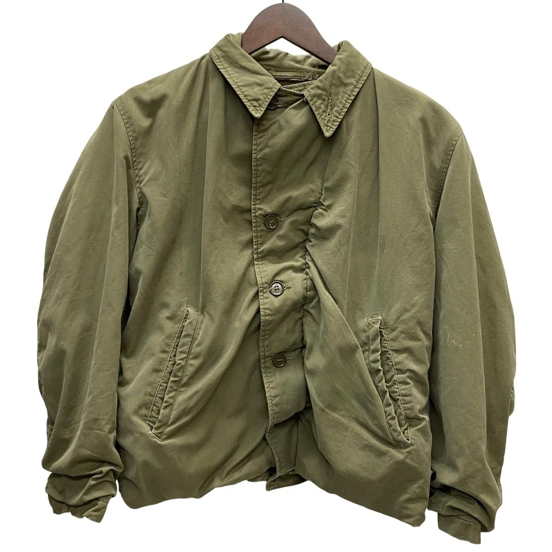 N-4 USN 36オリーブグリーン ミリタリージャケットN4 N-4 USN 36オリーブグリーン ミリタリージャケットN4