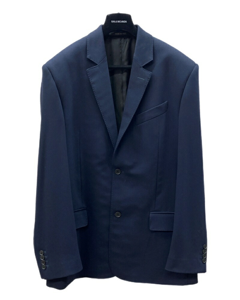 BALENCIAGA ウォッシュドジャケット 42 バレンシアガ　テーラード ブラック の メンズ ウォッシュド・ジャケット | Balenciaga JP