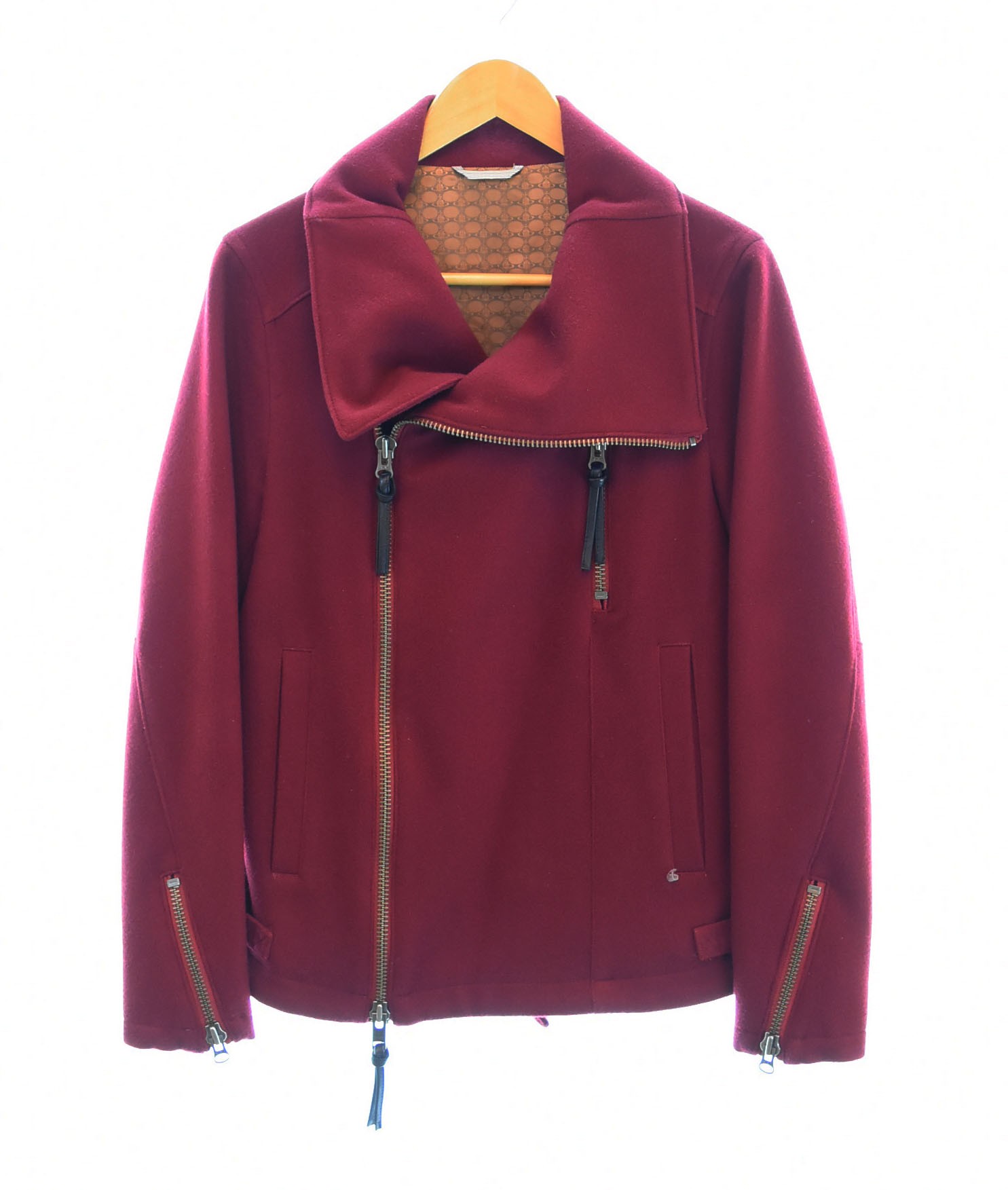 ヴィヴィアン　ジャケット 楽天市場】【中古】Vivienne Westwood man デニム ライダース