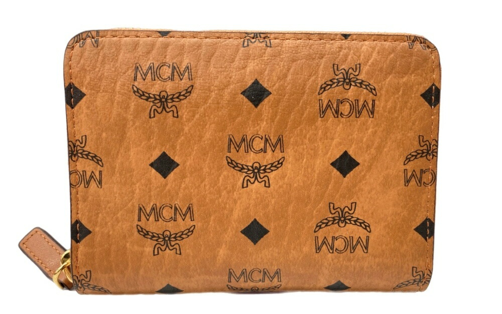 あお　プロフ読んで下さいプロフMCM 二つ折り財布　ヴィセトス柄 mcm-mxsaavi01-co001.jpg