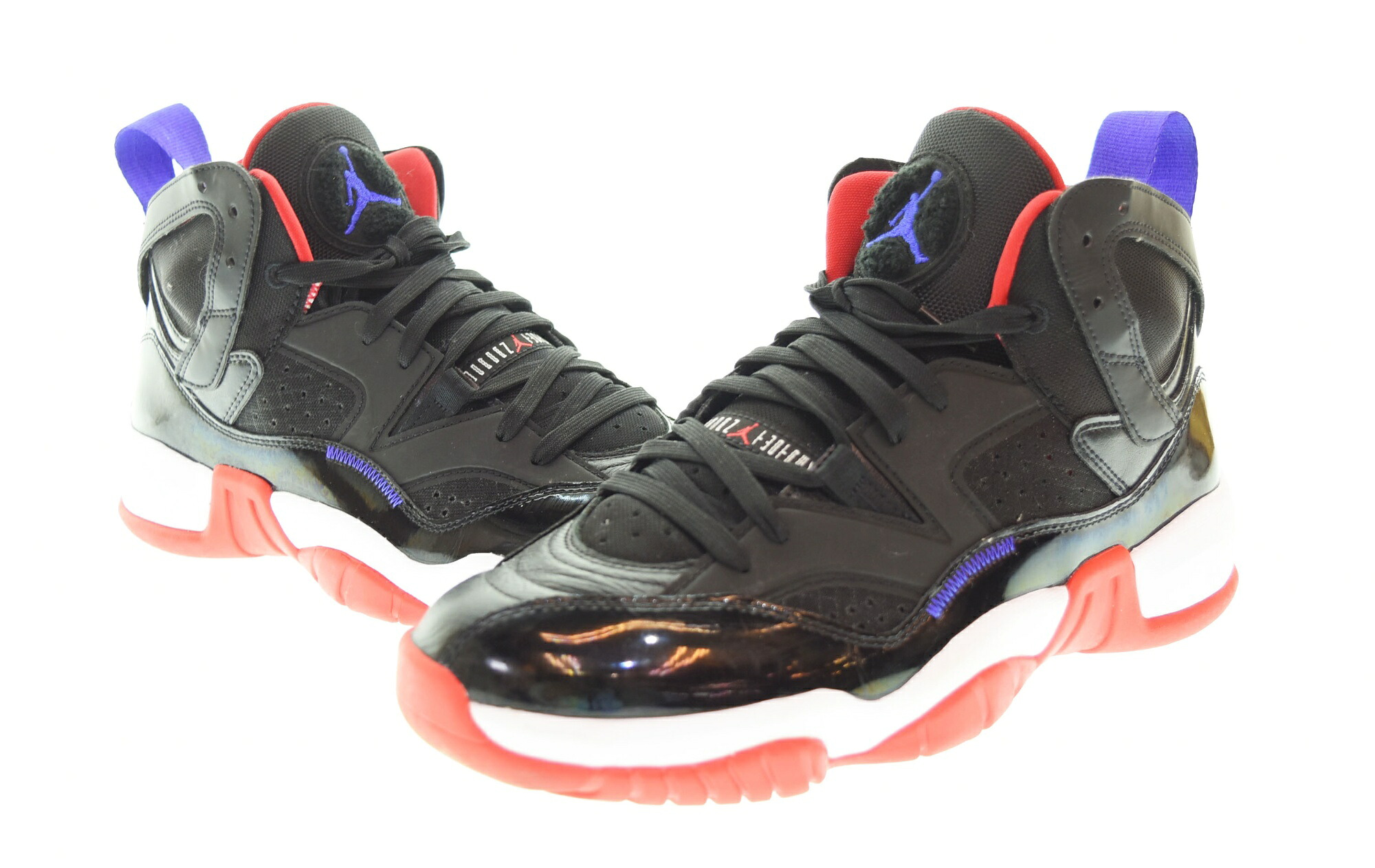 【中古】ナイキ NIKE Jumpman Two Trey 飛び降りるマン ツー 御盆 スニーカー 黒 D01925-001 メンズ靴 スニーカー 黒いこと 27珊 103S-865 メンズ靴-靴