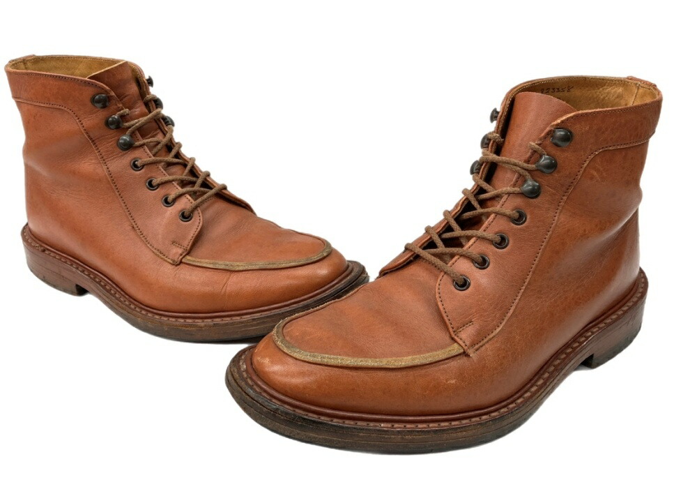 楽天市場】【中古】 トリッカーズ Trickers LEATHER BOOTS