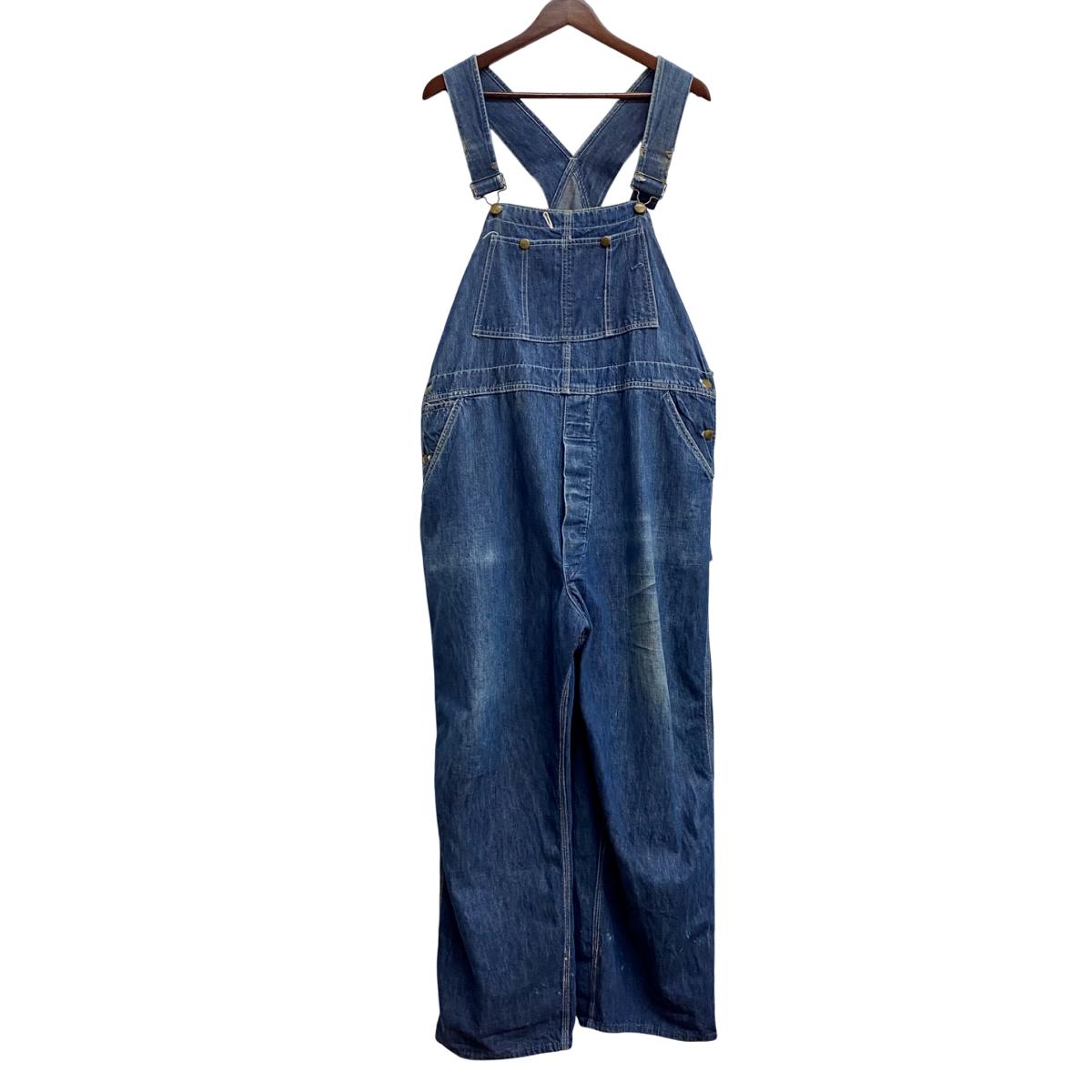 60s デッドストック ヘラクレス シアーズ ビンテージ デニムオーバーオール ◾️60s◾️デッド◾️Sears ◾️ヘラクレス ボタン