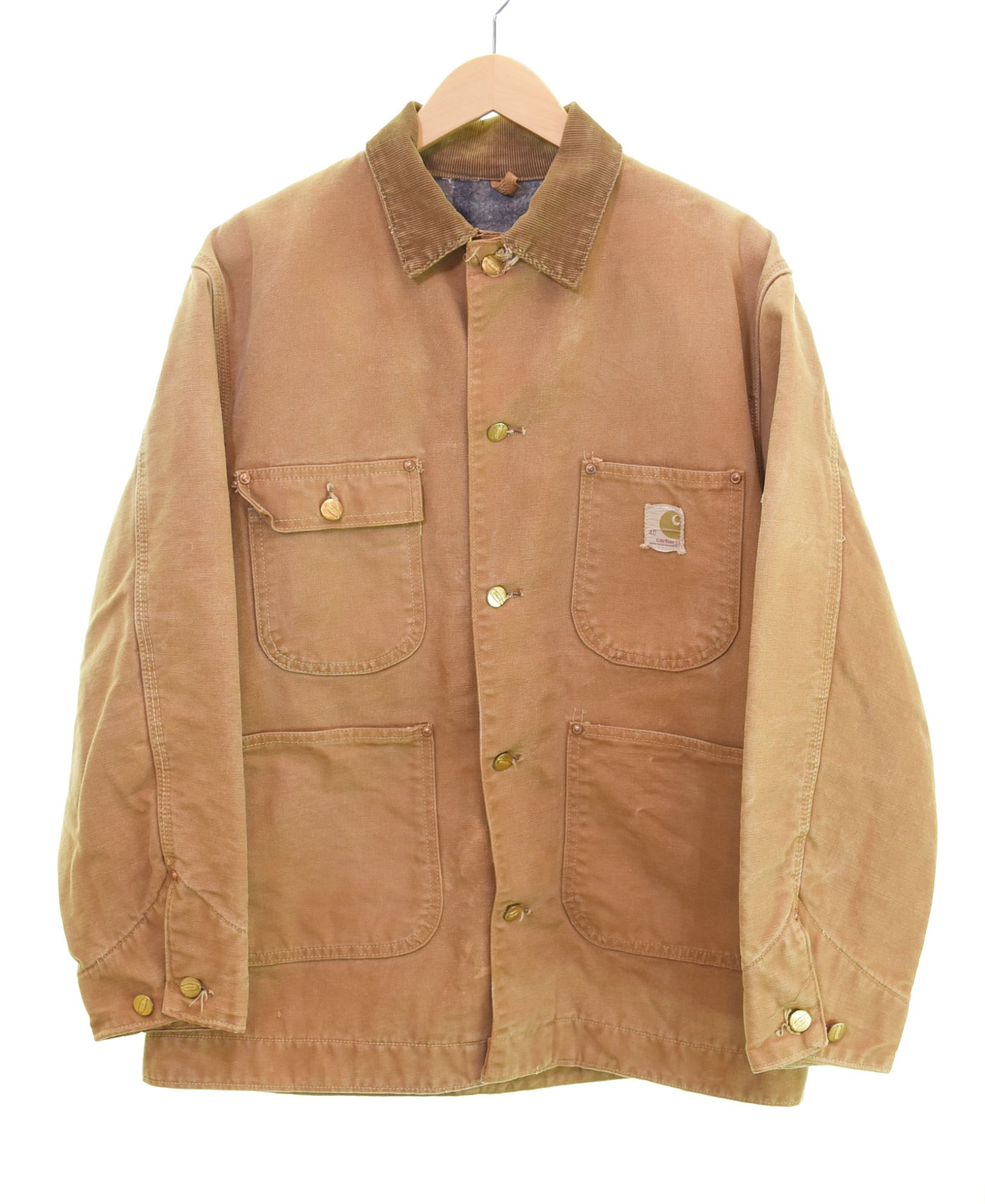 carhartt ミシガンチョアコート　星タグ　usa製　M USA製 80s Carhartt 