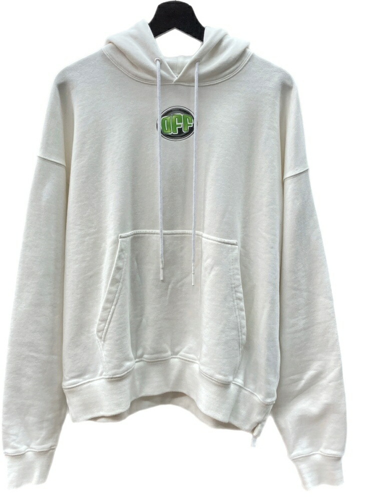楽天市場】Off-WhiteDSM “Fluro Rebellion HOODIE” BLACK ORANGEオフ
