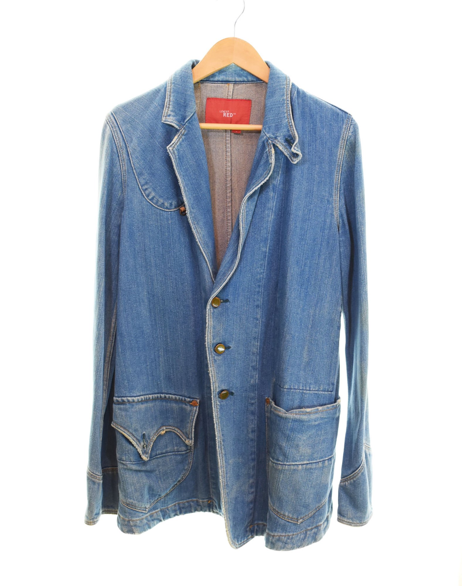 楽天市場】LEVIS RED 00s 1ST DENIM TAILORED JACKET Size-XS
