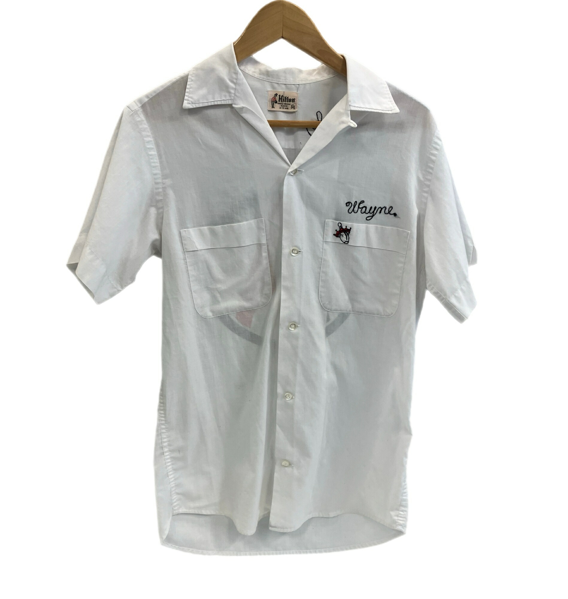 楽天市場】【中古】Hilton ビンテージ ボウリングシャツ プルオーバー