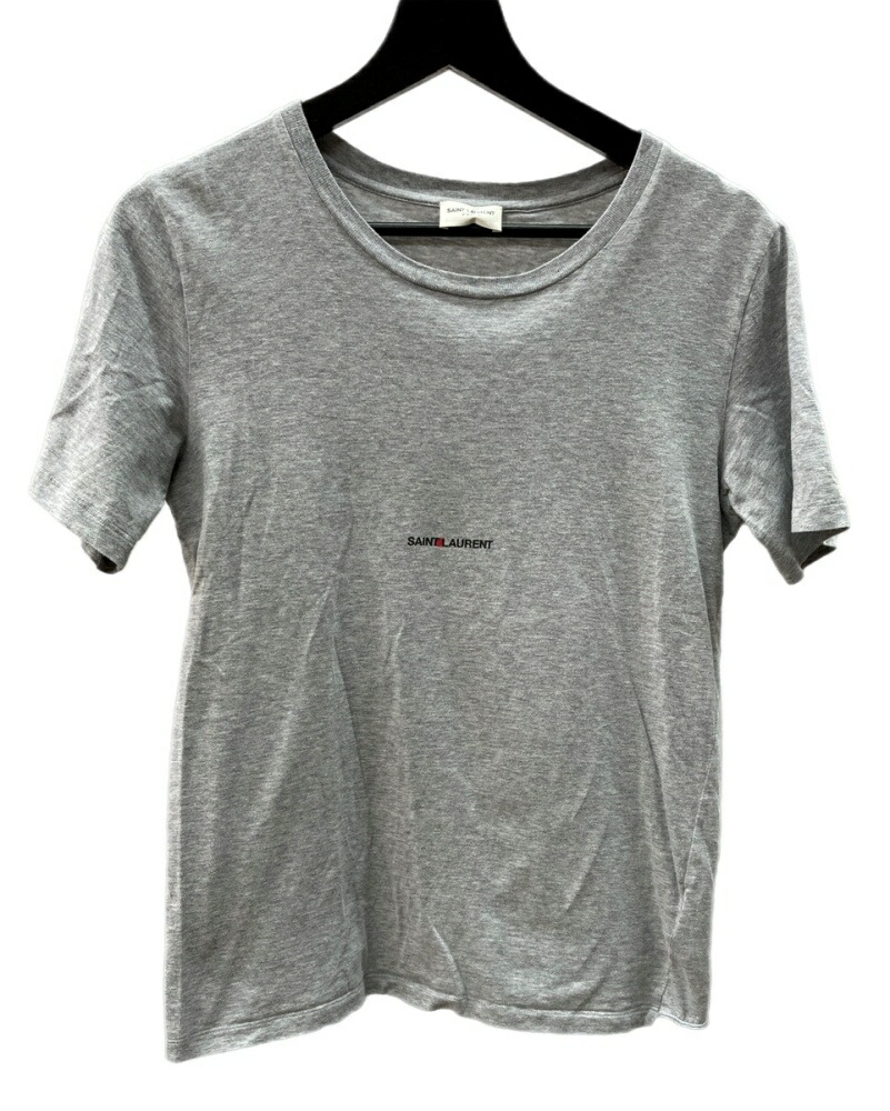 国内即発 確保済 サンローラン Tシャツ ボーダー グレー系 楽天市場】【中古】SAINT LAURENT PARIS 409838 ボーダー T