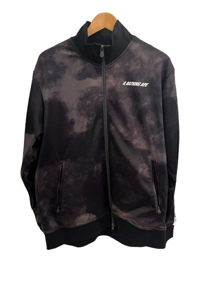 A BATHING APE エイプ サイドライン トラックジャケット ジャージ 関税込 AAPE アベイシングエイプ カモ柄 トラックジャケット (A