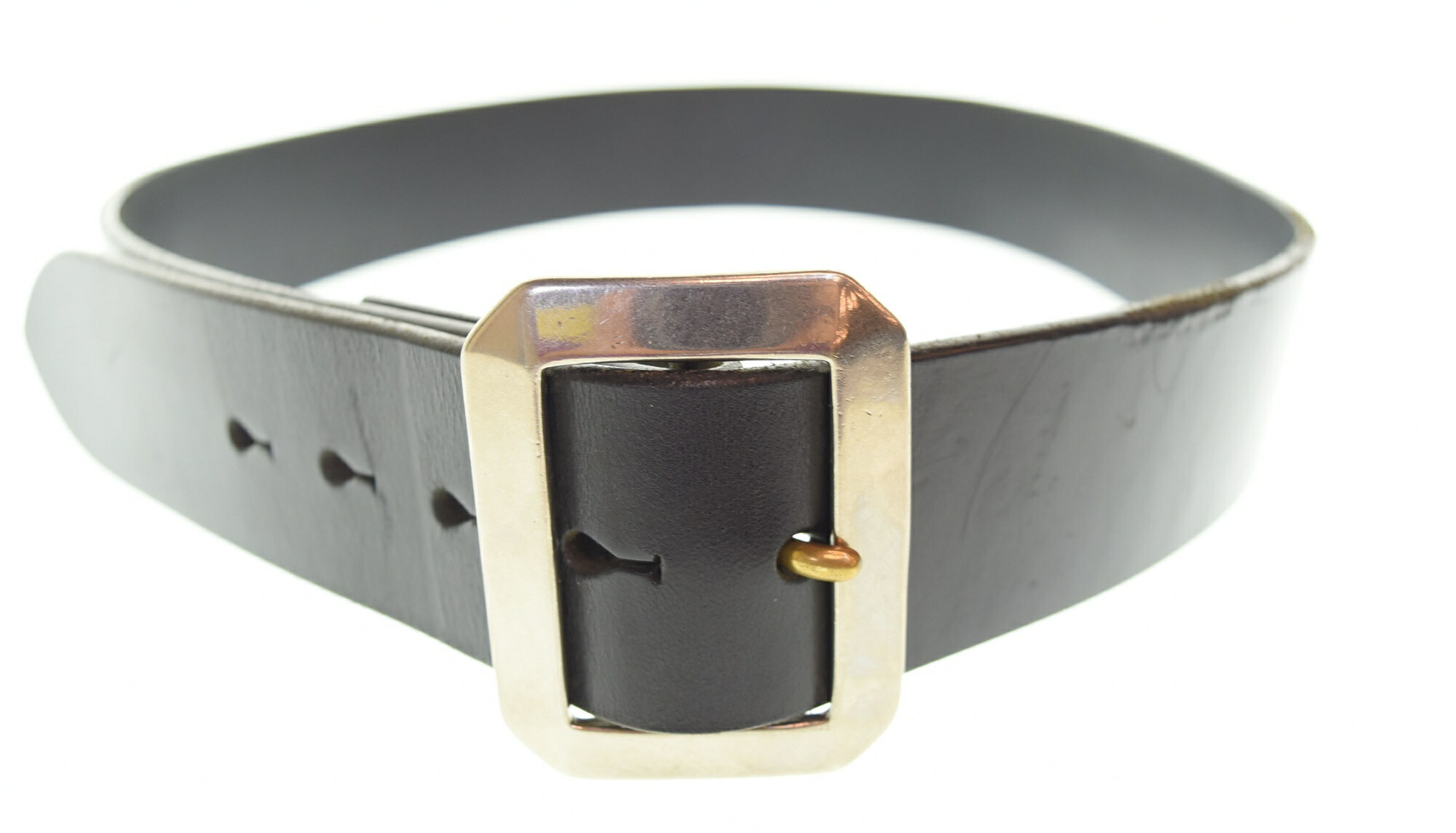楽天市場】【中古】DECI Bridle studs narrow belt レザーベルト