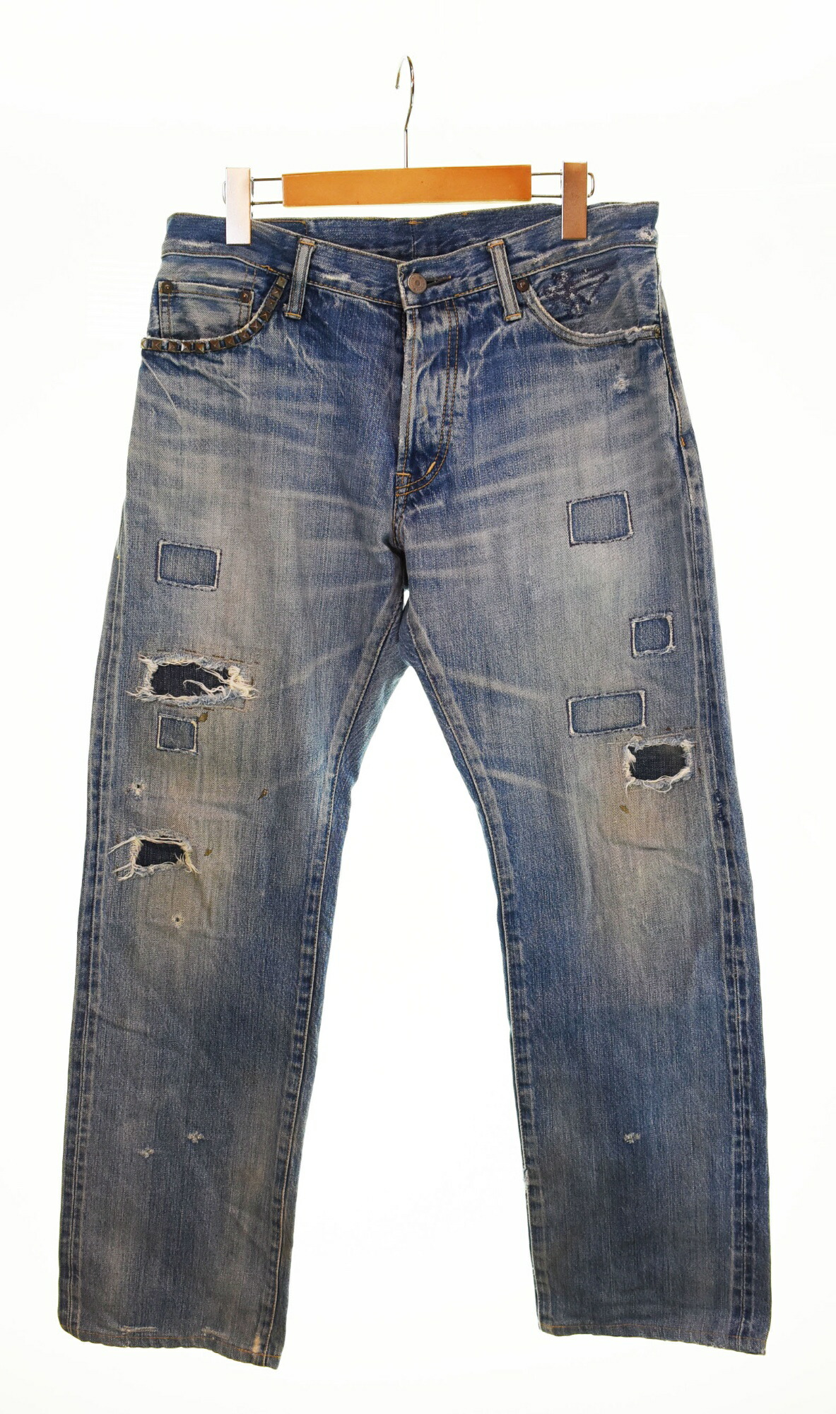 HYS ジーンズ 楽天市場】【中古】 HYSTERIC GLAMOUR (ヒステリックグラマー) HYS SP
