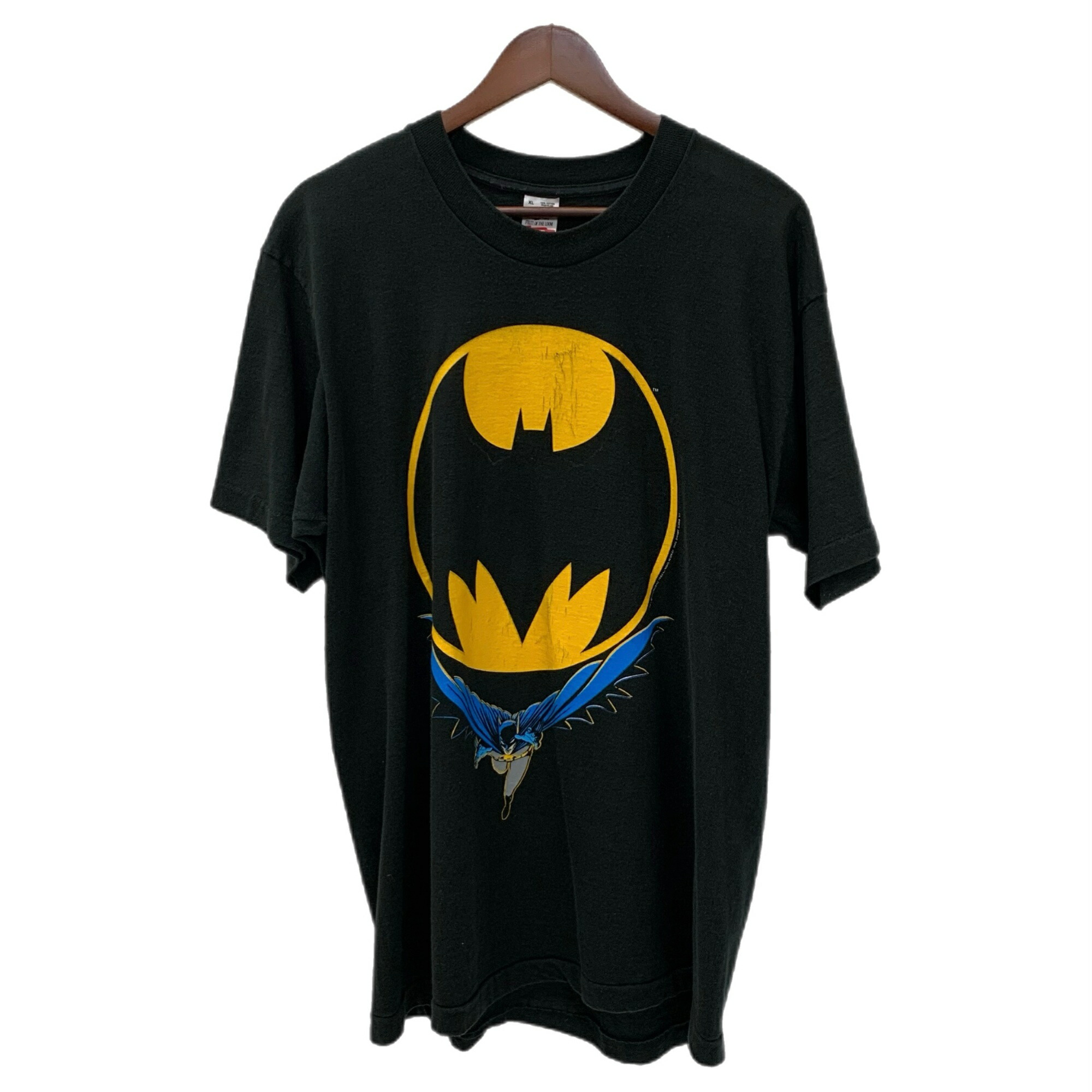 ビンテージ80sバットマンプリントTシャツ 古着 80s USA製 BATMAN バットマン アメコミ ヒーロー Tシャツ