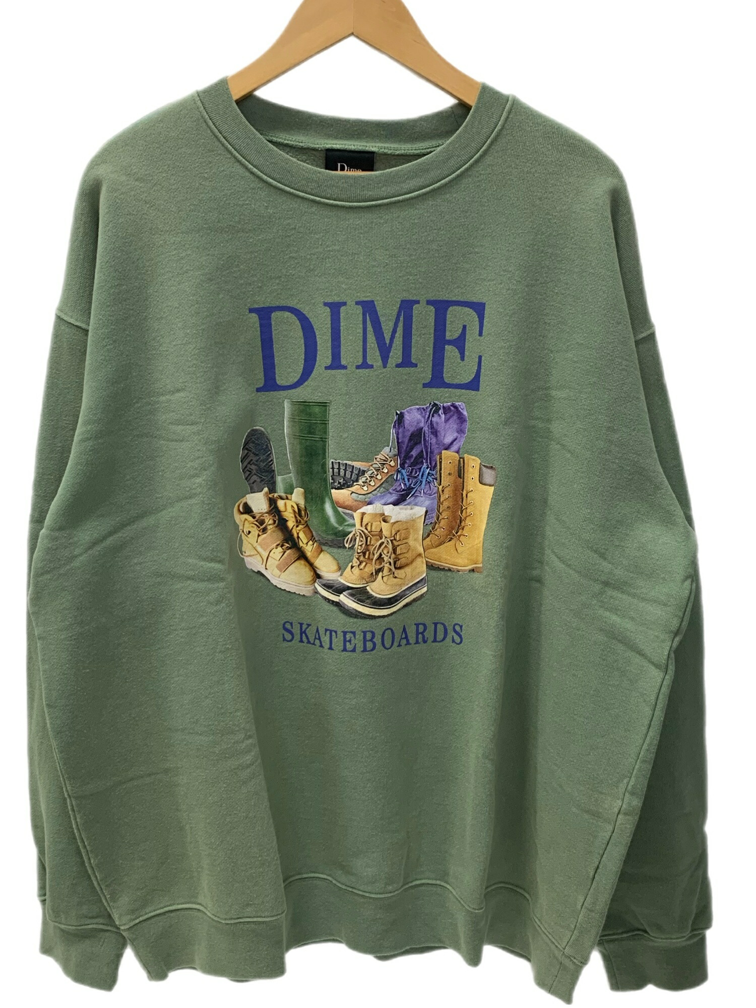☆Dime パープル Classic スウェットシャツ コットンフリース 楽天市場】【中古】Dime スウェット CA59648 パープル サイズ