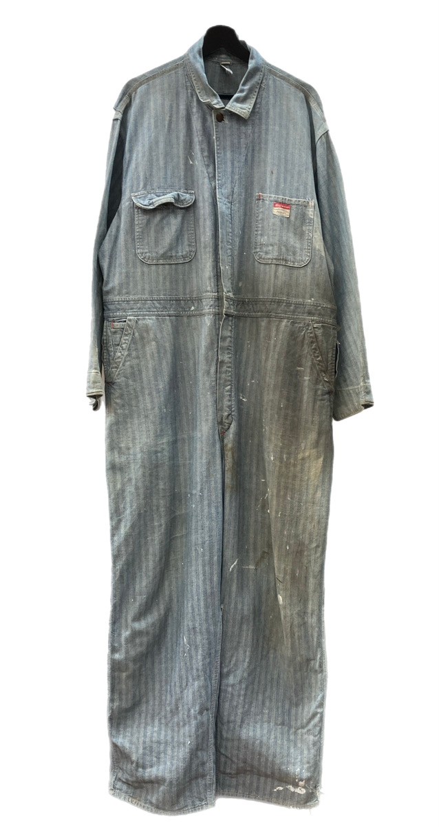 楽天市場】【中古】【古着】 BIG MAC デニム 長袖つなぎ W44