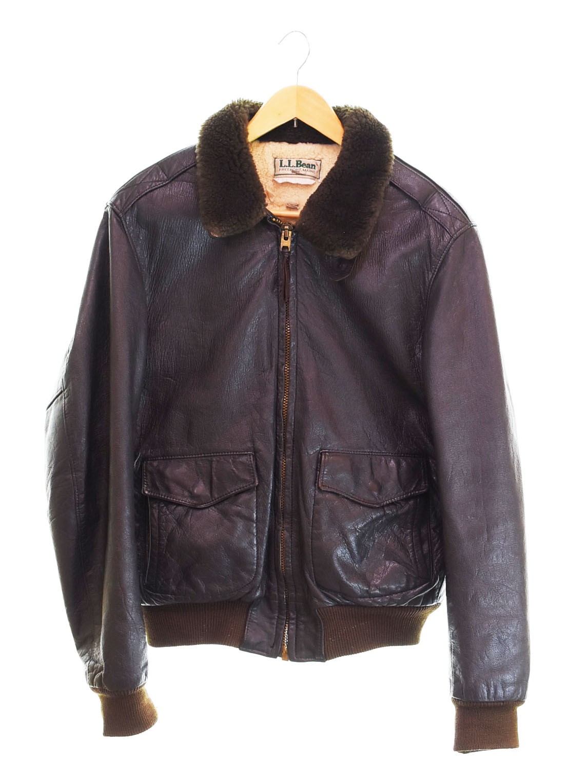 楽天市場】【中古】エルエルビーン L.L.Bean G-1 TYPE LEATHER