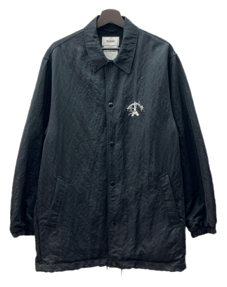 ダブレット　コーチジャケット doublet ダブレット 2023AW DOUBLE EMBROIDERY COACH JACKET