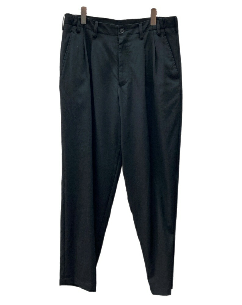 【希少】 Yohji Yamamoto 変形サルエルパンツ ブラック Yohji Yamamoto - 【残り一点】サルエルパンツ(Taタキシード
