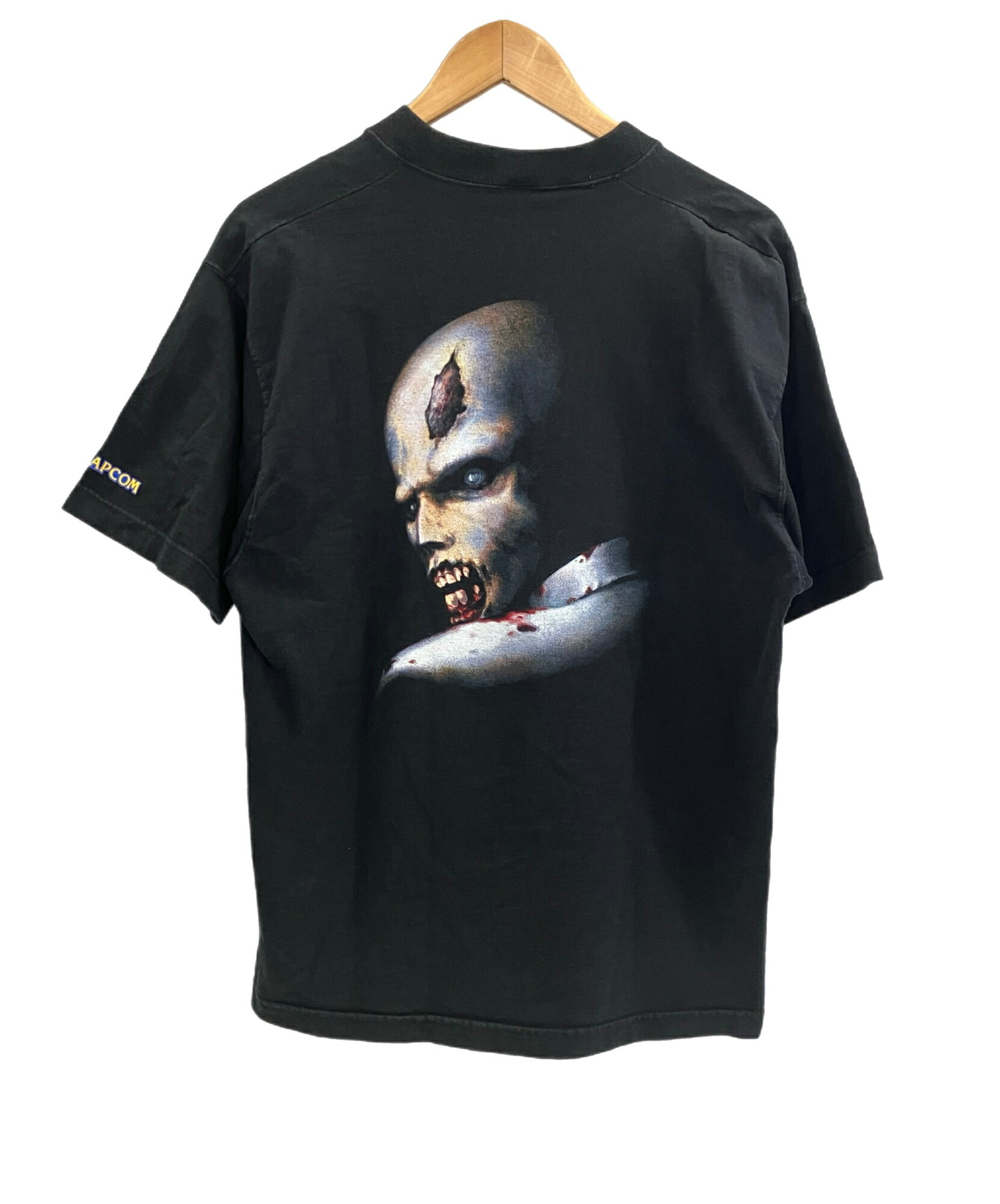 バイオハザード Tシャツ ゲーム カプコン CAPCOM ホラー ビンテージ バイオハザード Tシャツ Lサイズ CAPCOM カプコン ゲーム ジル