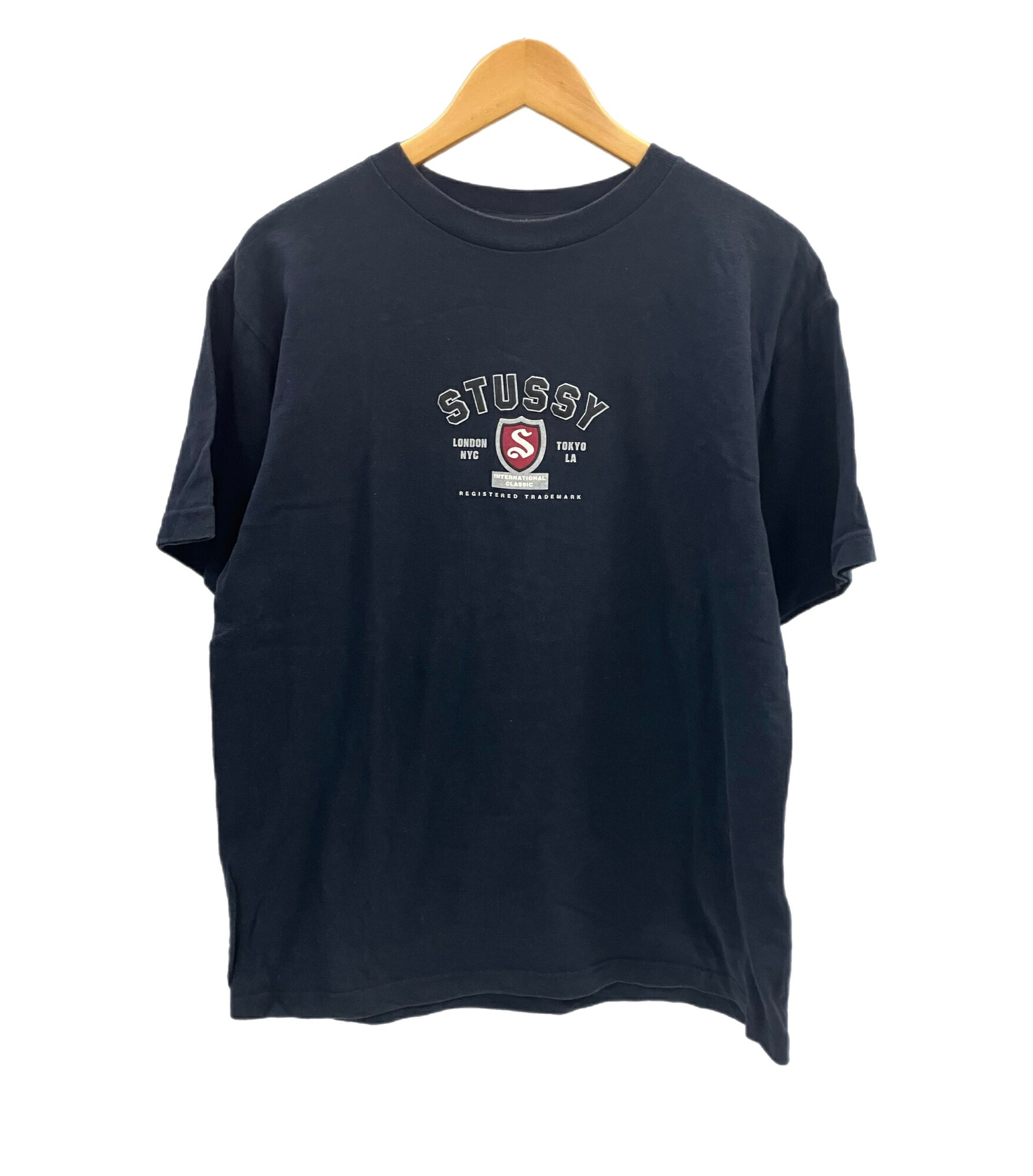 STUSSY thermal logo Tシャツ　L ヴィンテージグレー STUSSY thermal logo Tシャツ L ヴィンテージグレー - トップス