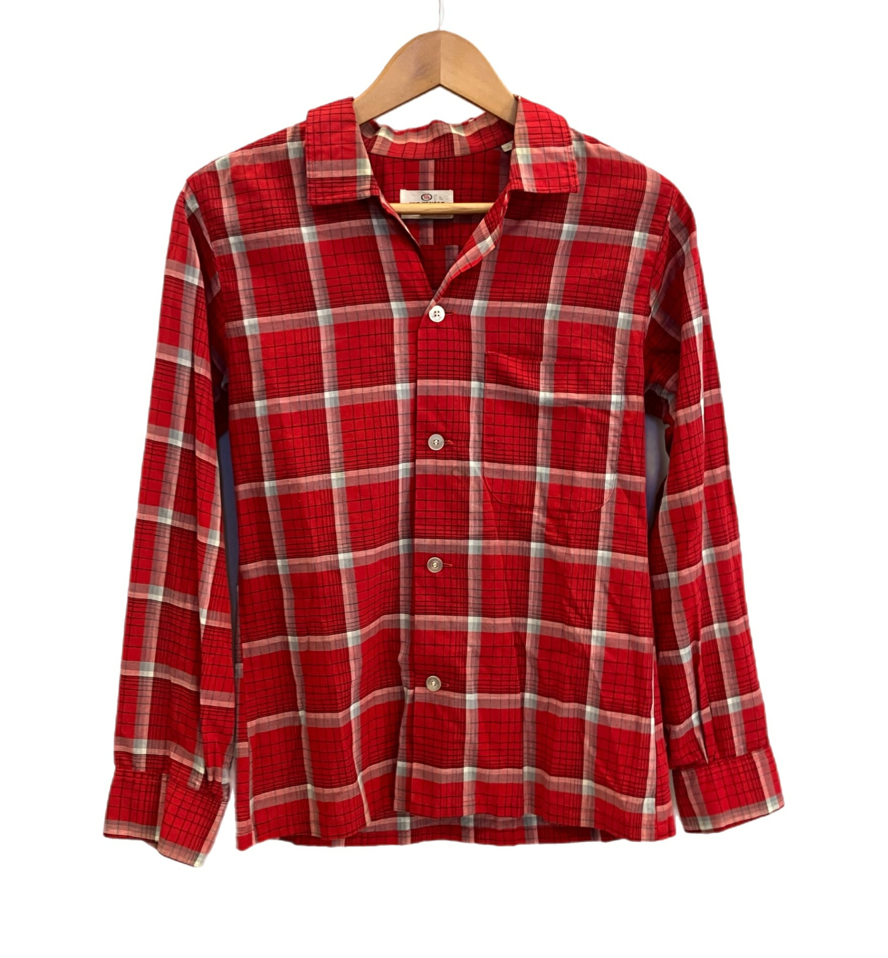 楽天市場】古着 60年代 バンヒューゼン VAN HEUSEN Vanopress オンブレ