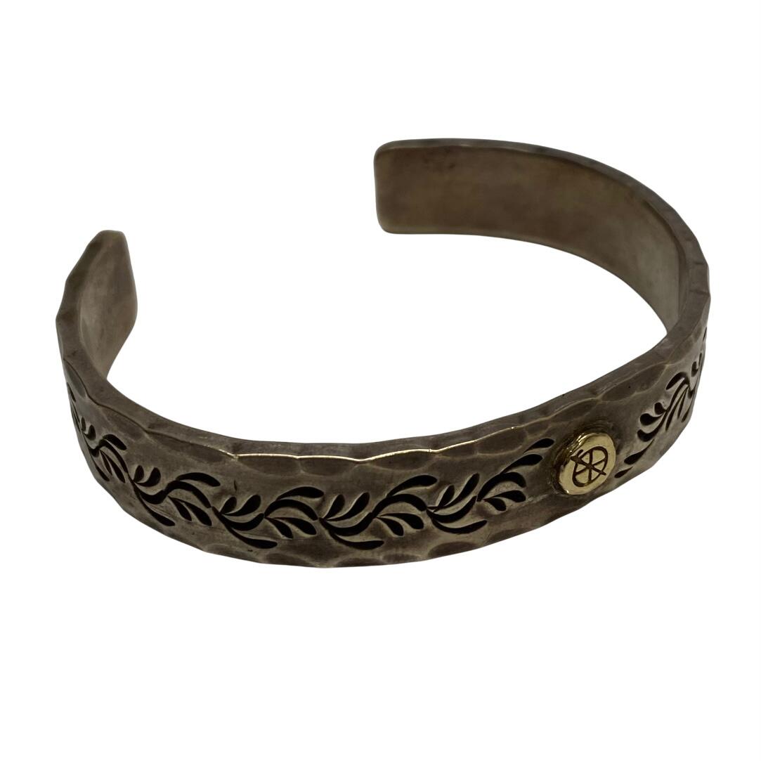 ゆ*き様 市松　バングル　笹型　ワンポイントゴールド ゆ*き様 市松 バングル 笹型 ワンポイントゴールド ゆ*き様 市松