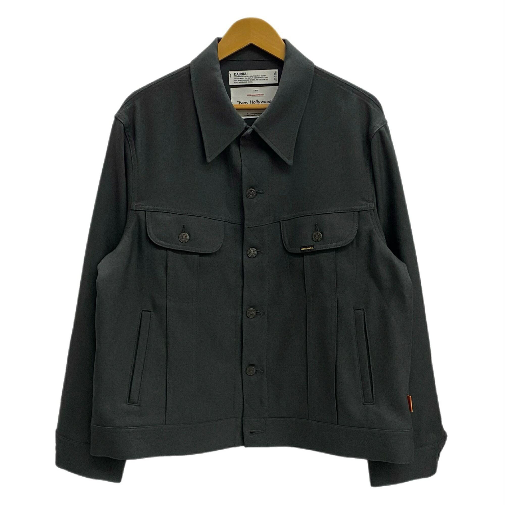DAIRIKU / 学ラン テーラードジャケット 楽天市場】【中古】DAIRIKU 22AW GAKURAN Stand Collar Tailored