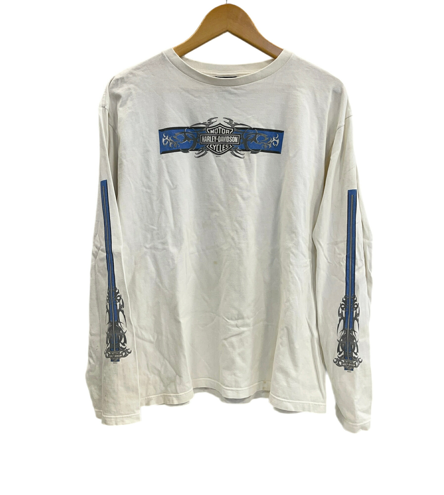 00s Harley-Davidson 長袖 Tシャツ 3XL フレイムプリント 楽天市場】00's HARLEY-DAVIDSON ハーレーダビッドソン バー