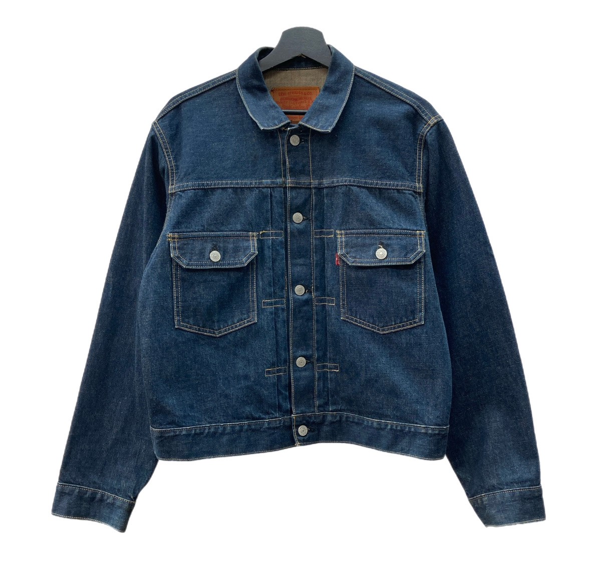 未使用級！メンズ XSサイズ リーバイス レザー切替 ウール ジャケット 2025年最新】Levi's レザージャケット・ライダースの人気