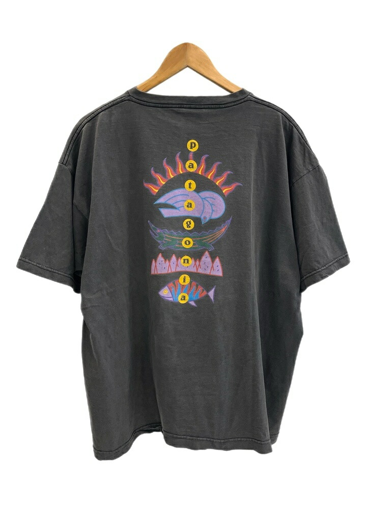 90s パタゴニア Tシャツ XL USA製 ヴィンテージ patagonia 90年代 90s アメリカ製 パタゴニア アウトドア 水色 青 ブルー