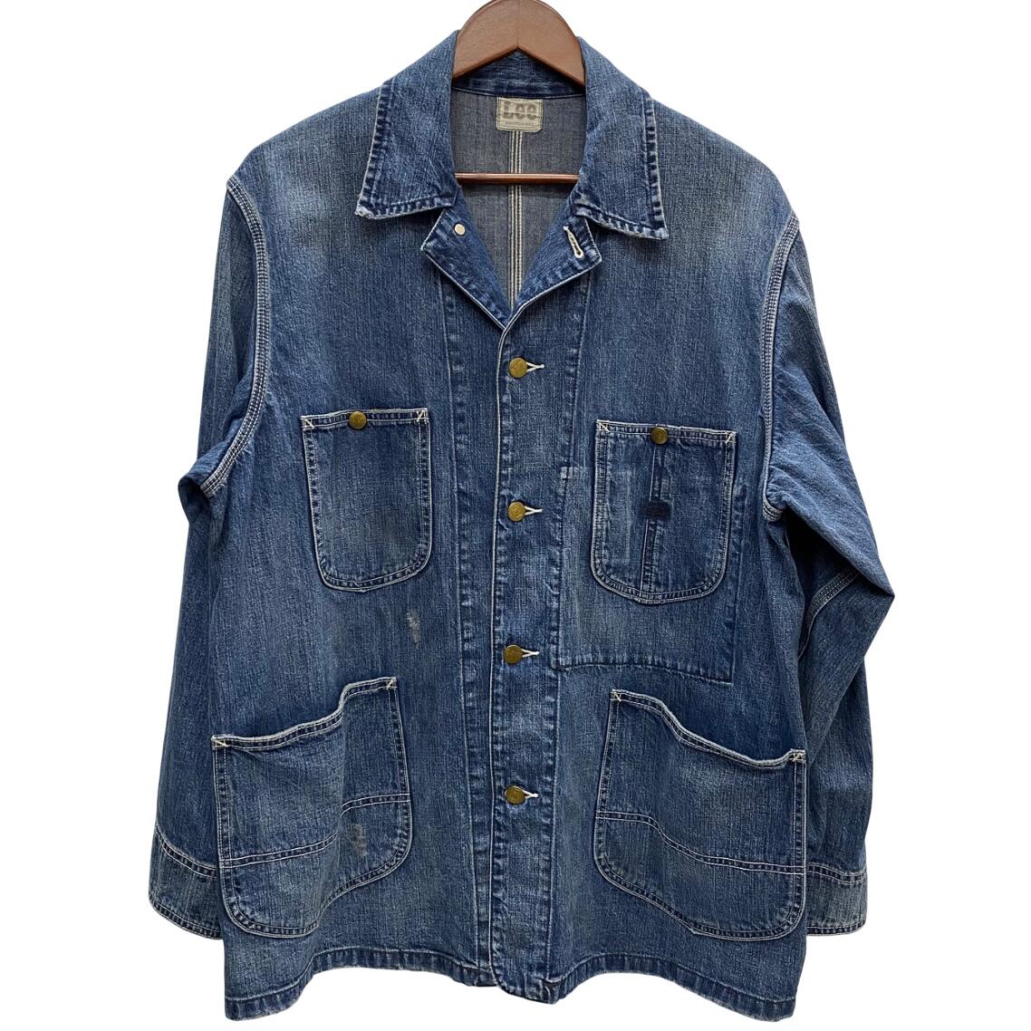 Lee デニムカバーオール GLT027 楽天市場】【中古】LEE Lee リー デニムカバーオール サイズXL